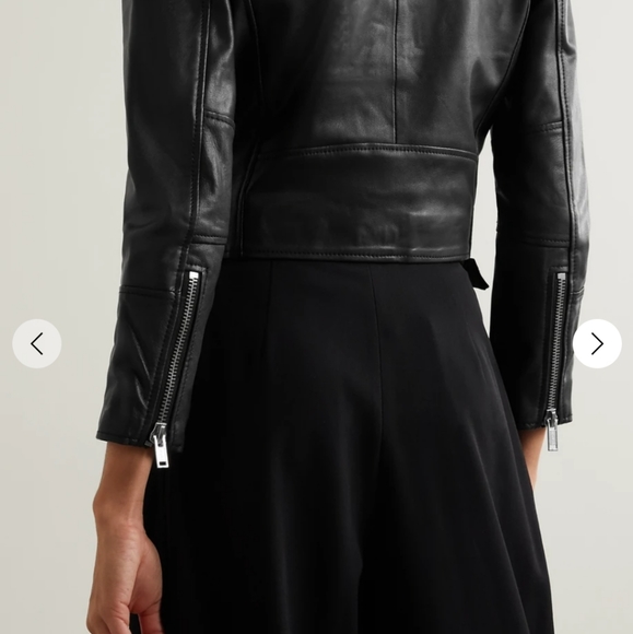 COPY - Deadwood Leather Jacket size 38 Black - Picture 5 of 6